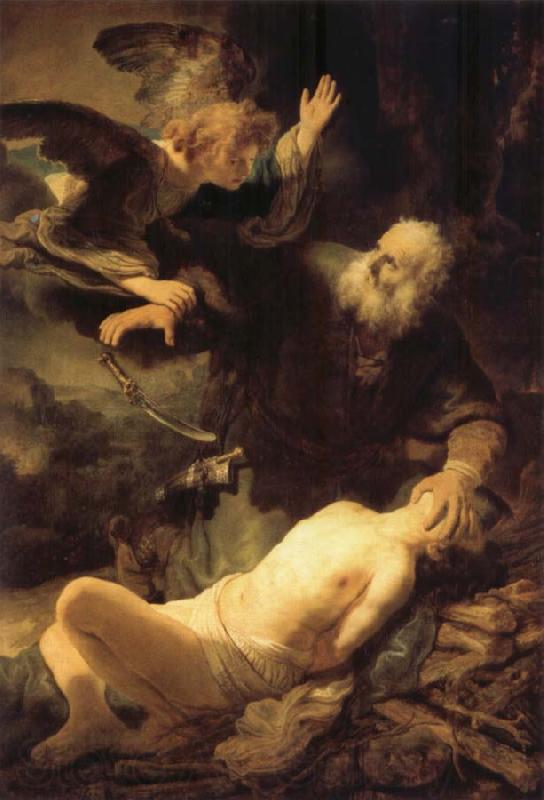 REMBRANDT Harmenszoon van Rijn The Sacrifice of Isaac